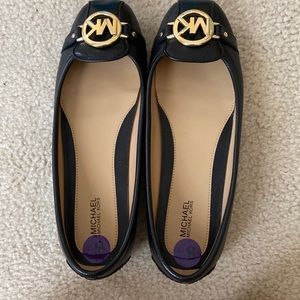 Women’s black moccasin pumps from MICHAEL MICHAEL ‘Fulton’ flats